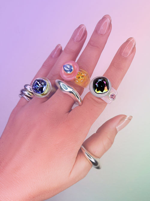 designer colorful ring