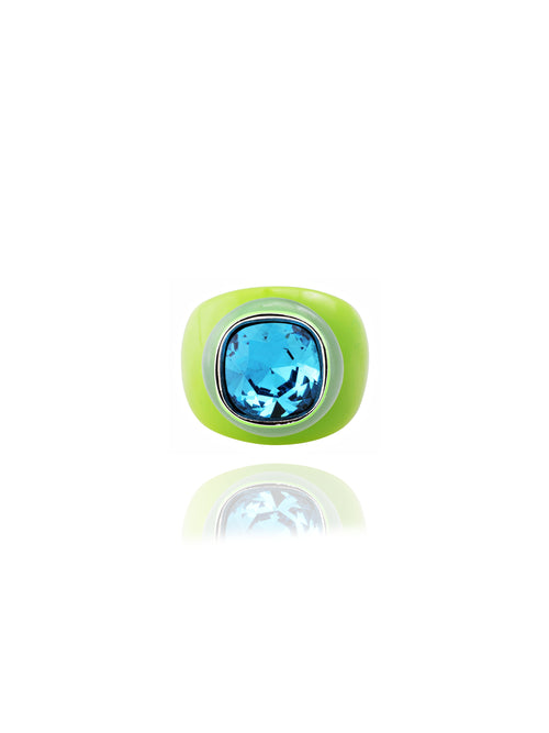 colorful resin ring