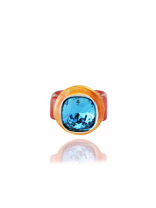 resin cocktail ring