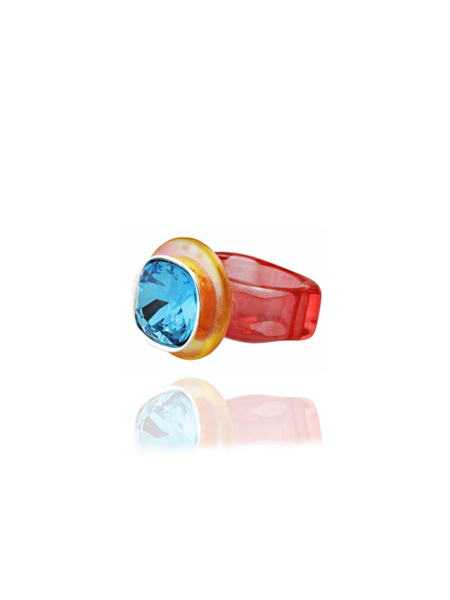 resin cocktail ring