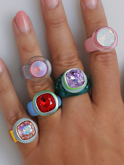 modern acrylic ring