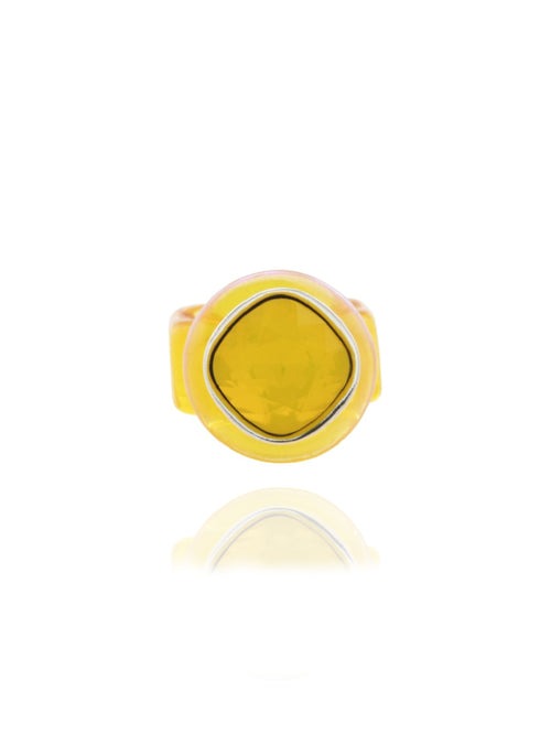 designer lucite ring