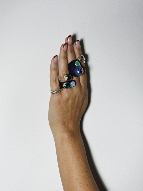 resin cocktail ring