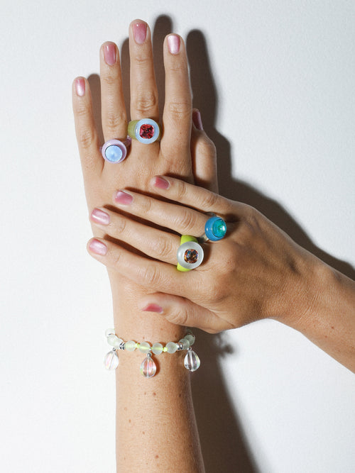 designer colorful ring