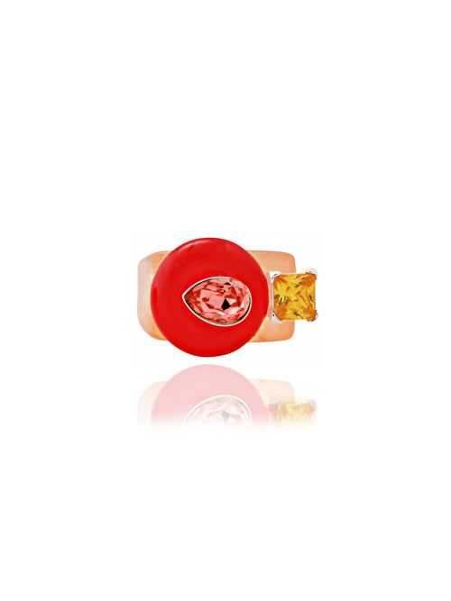 colorful designer ring