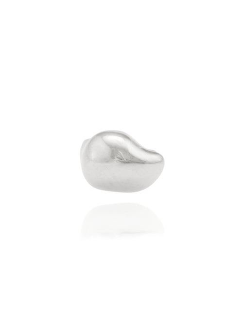 puffy sterling silver ring