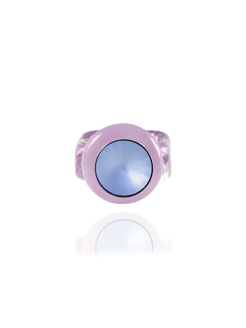 designer purple ring