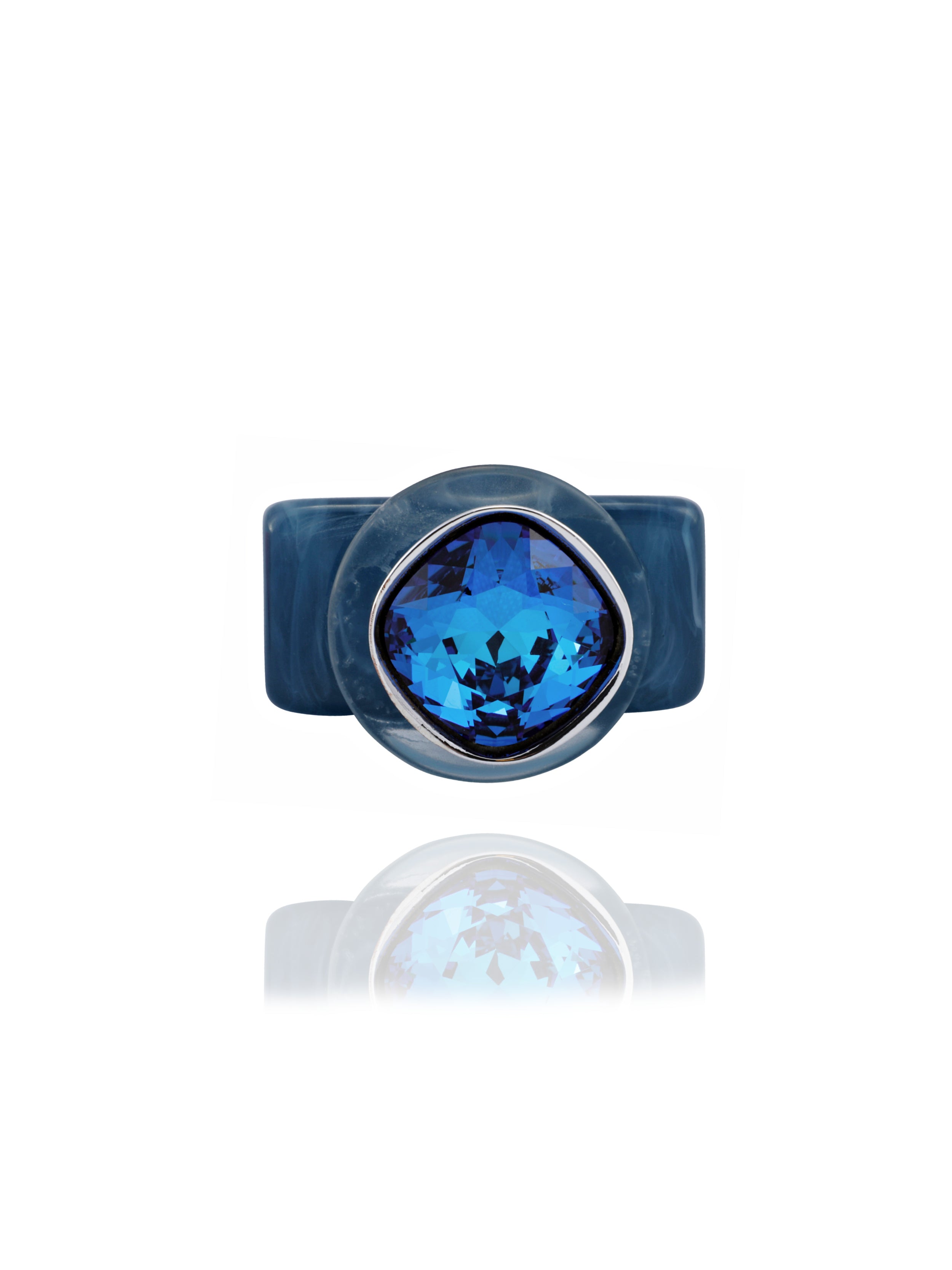 MOUNSER Rings | Spectrum Ring in Caeruleum - Blue Designer Ring