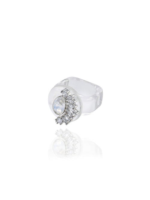 Swarovski crystal ring