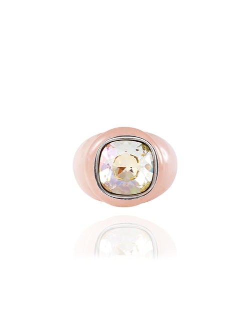 designer pink ring