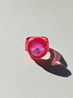 resin cocktail ring