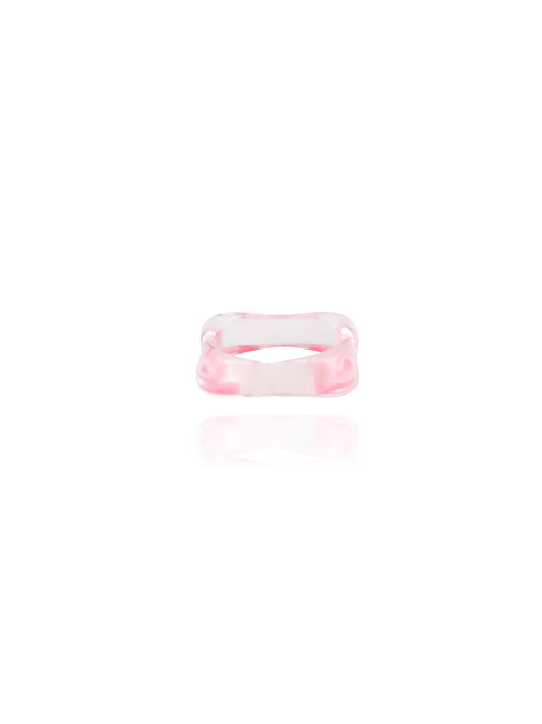 pink resin ring