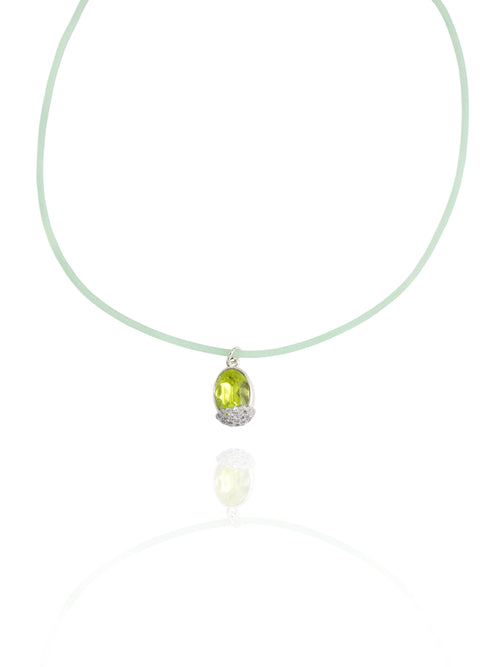 green choker necklace