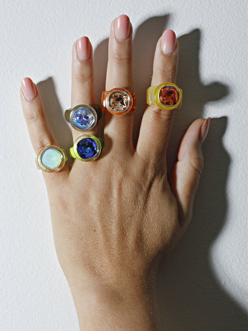 Modern Statement Ring  Designer Ring Collections – MOUNSER