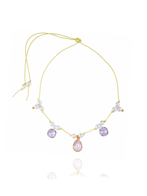 colorful string souvenir necklace