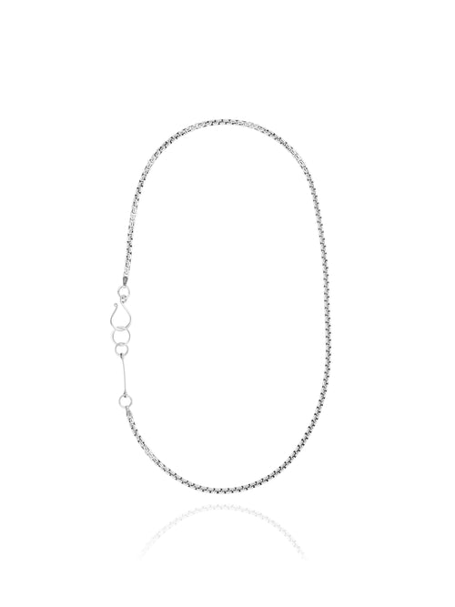 designer sterling silver chain necklace