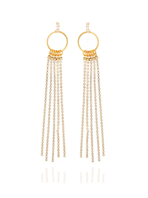 + Splash Earrings / Gold Custom Matching Pair