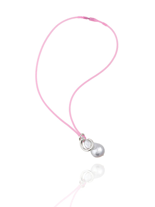 Luxury Cord Pearl Choker