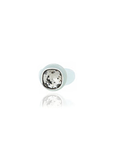 resin rhinestone ring