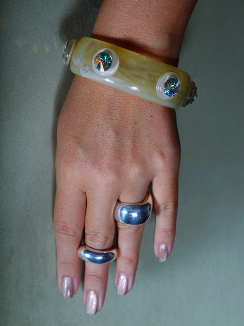designer silver ring
