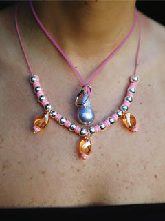 luxury string choker necklace
