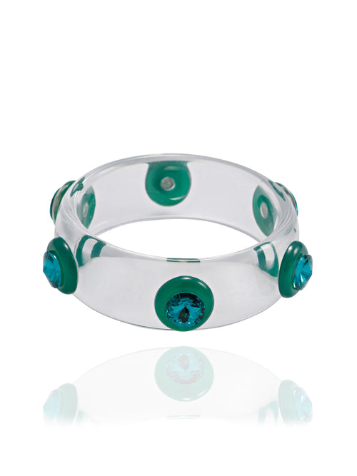 clear resin bangle