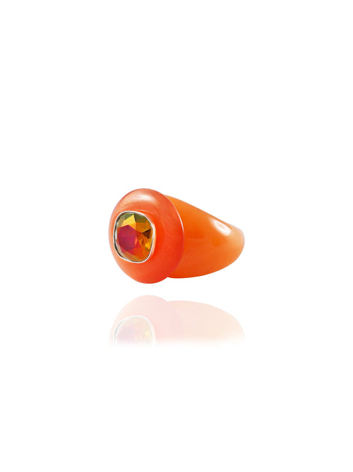 luxury acrylic ring