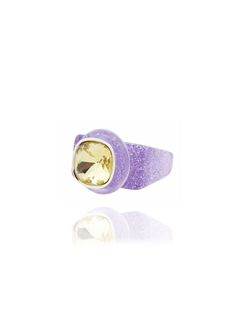 luxury lucite ring