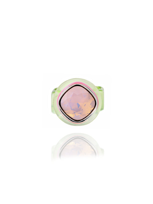 pink resin ring