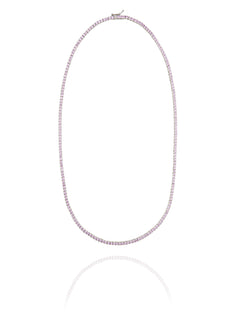 colorful tennis necklace