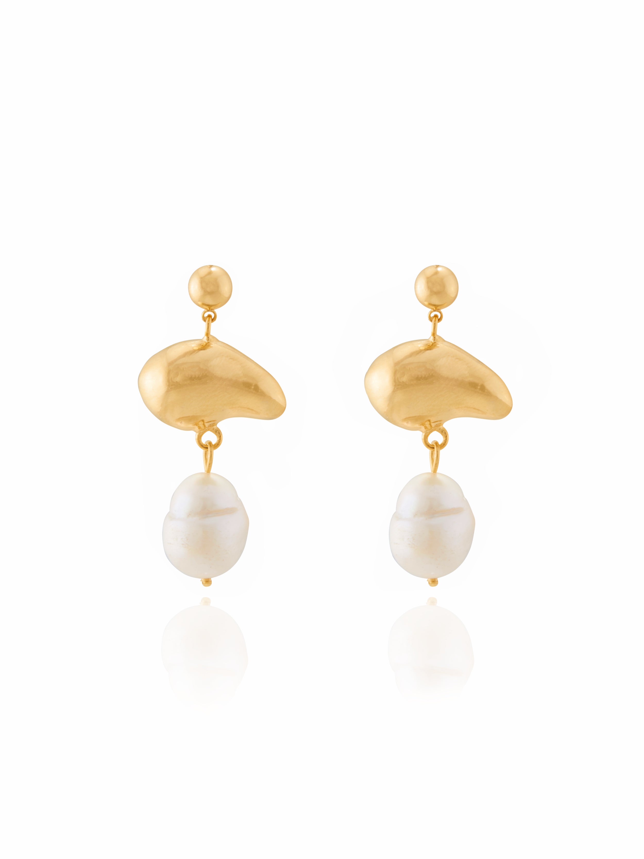 Buy Gold Earrings for Women by Silvermerc Designs Online | Ajio.com